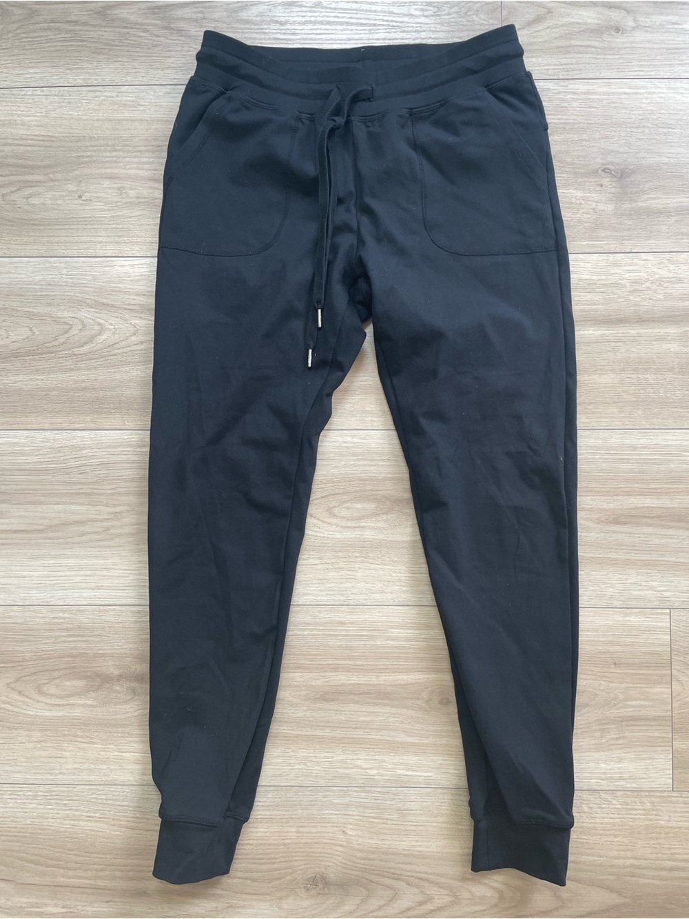 ZYIA Black Drawstring Joggers for Men
